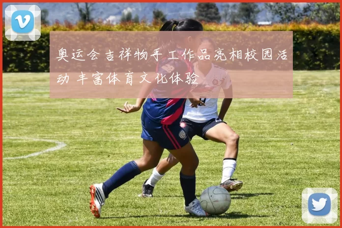 奥运会吉祥物手工作品亮相校园活动 丰富体育文化体验