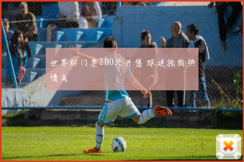 世界杯门票200元开售 球迷抢购热情高