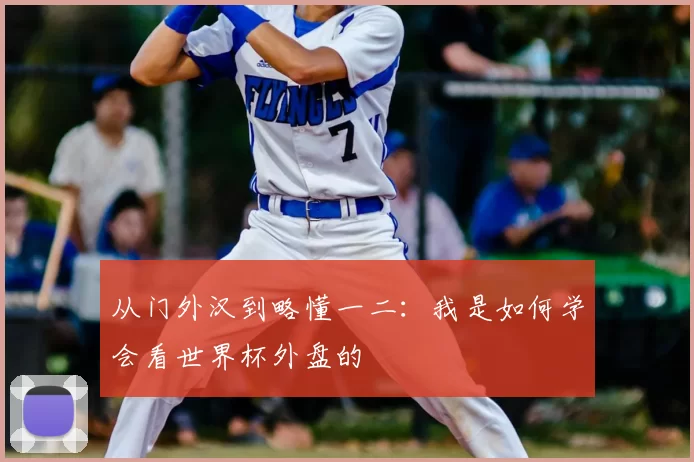 从门外汉到略懂一二:我是如何学会看世界杯外盘的