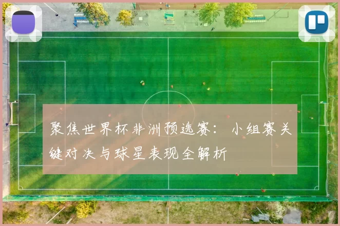 聚焦世界杯非洲预选赛:小组赛关键对决与球星表现全解析